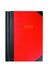Collins Bureau A4 Twee pagina's tot een dag 2022 Dagboek - Rood
