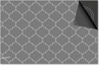 Dietrix Inductie beschermer 60x60 - Dietrix - Hexagon - Marokkaanse print grijs