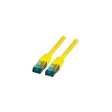 EFB Elektronik EFB CAT6a sFTP kabel 5 meter Geel
