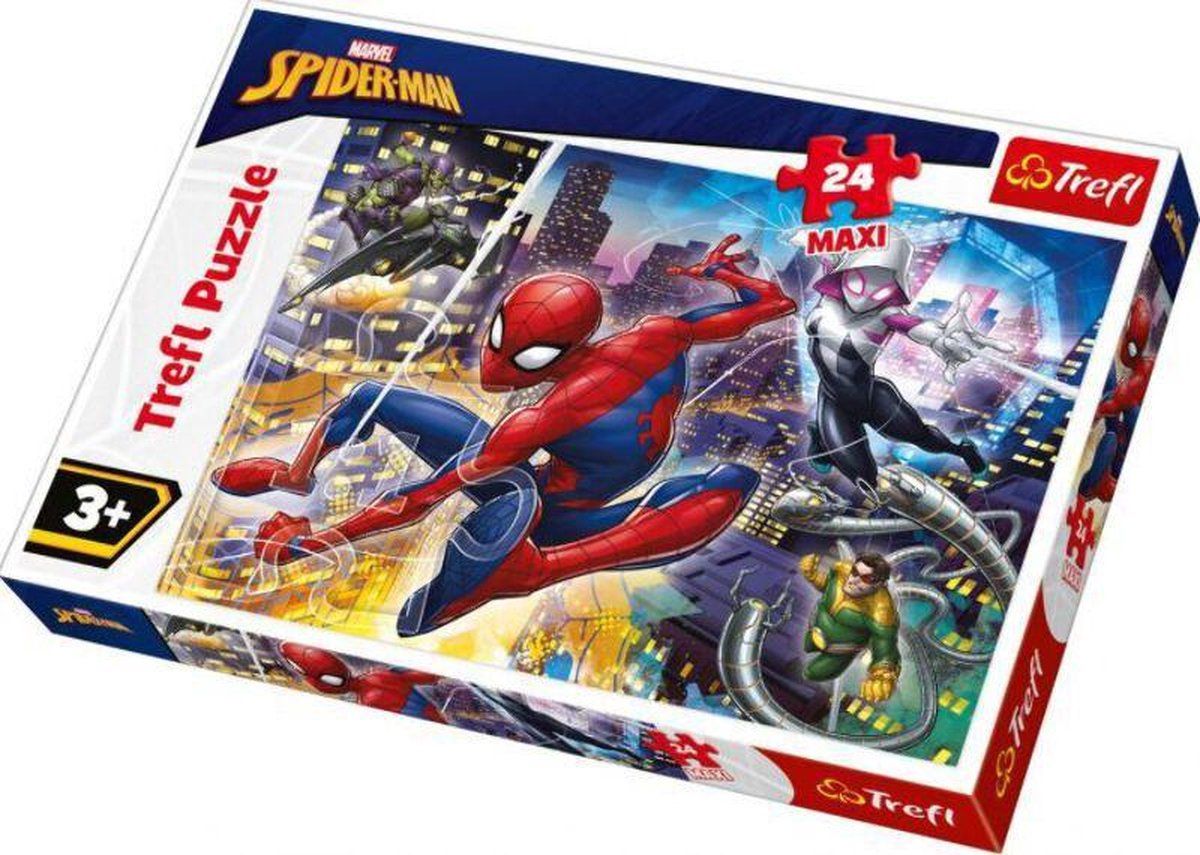 Trefl Puzzle MAXI 24 NIEUSTRASZONY SPIDER-MAN 14289