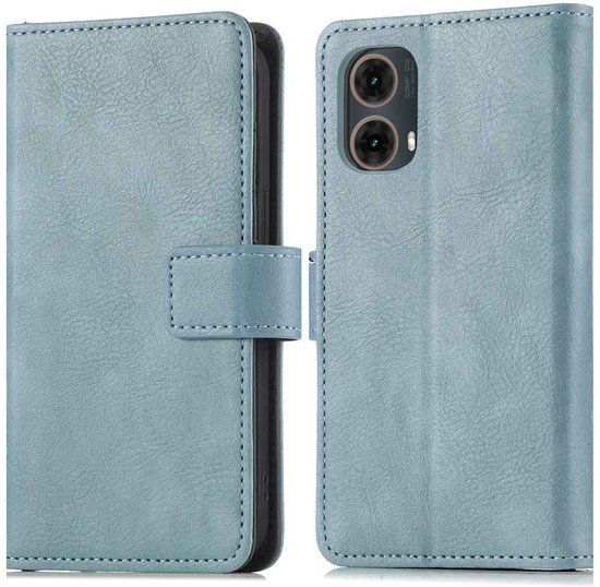 imoshion Luxe Bookcase voor de Motorola Moto G85 - Lichtblauw