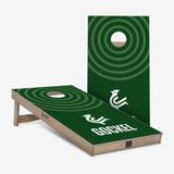 Gockel Original Cornhole Set - groene cirkels - 120 x 60 cm