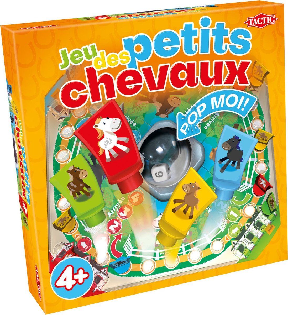 Tactic Tactic-Les Petits paarden - 55867 - meerkleurig