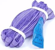 Huismerk Bol Rondstrop / hijsband 1 ton 2 meter Paars
