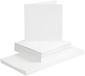 Creativ Company - Wenskaarten - Wit - 15x15 cm - 50 stuks
