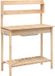 vidaXL Oppottafel met spoelbak 147,5x44x139,5 cm massief vurenhout