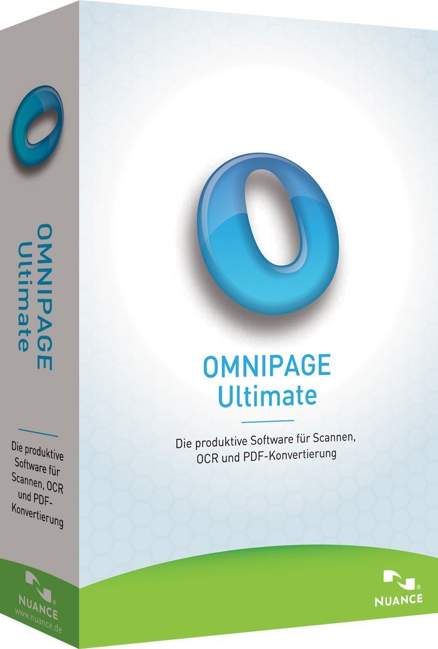 Nuance OmniPage Ultimate - Optische tekenherkenning (OCR) - Duits - Box