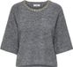 JDY Jacqueline de Yong Trui Jdyalva Life 3/4 Embellish Pull Knt 15368681 Dark Grey Melan/w. Gold Em Dames Maat - XL