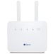 Digicom 4G+ LiteRoute Plus Router 4.5G CAT6 300Mbps, Wi-Fi AC1200 Dual-Band, 4 poorten (3LAN - 1LAN/WAN) Gigabit, geen configuratie nodig, wit
