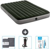 Intex Luchtbed - 2-Persoons - 152 x 203 x 25 cm - Groen