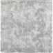 vidaXL Hoogpolig vloerkleed NAVARRA 200x200 cm polyester lichtgrijs