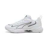 Puma Damen Solarflash 4 Zaalvoetbalschoenen Indoor Puma White-Puma aged silver