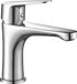 Kuchinox BADLAND Wastafelmengkraan Kleine SAGRA mengkraan voor badkamers, chroom + click-clack
