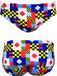 CROTTON SA Turbo Zwemslip Maritiem Veelkleurig 3XL Homme