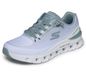 Skechers Glide-step Pro Waverra Sneakers voor heren, wit en lichtblauw., 48.5 EU