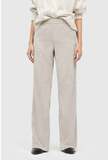 MAC corduroy wide leg regular waist broek beige