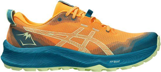 Asics Gel-Trabuco 12 Trailrun Herenschoenen - Oranje/Blauw - Maat 41,5