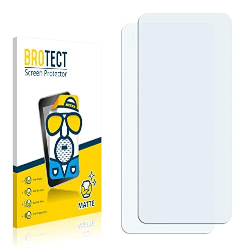 brotect 2x Antireflecterende Beschermfolie compatibel met Pax A920 Pro Anti-Glare Screen Protector, Mat, Ontspiegelend