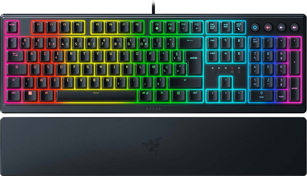 Razer Ornata V3 Low Profile Gaming Toetsenbord - FR Azerty Layout