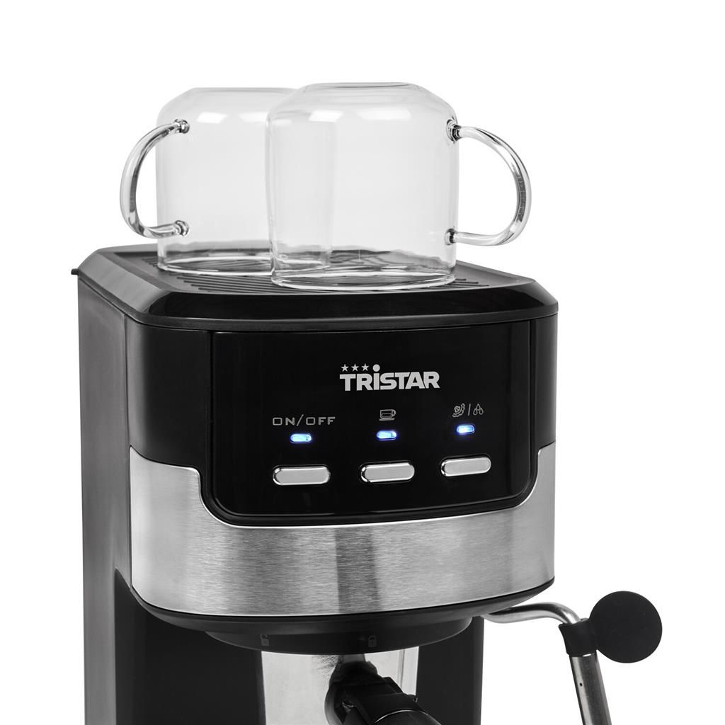 Tristar CM-2278 Espressomachine - 1.25L - Zwart - Voor Capsules & Gemalen Koffie