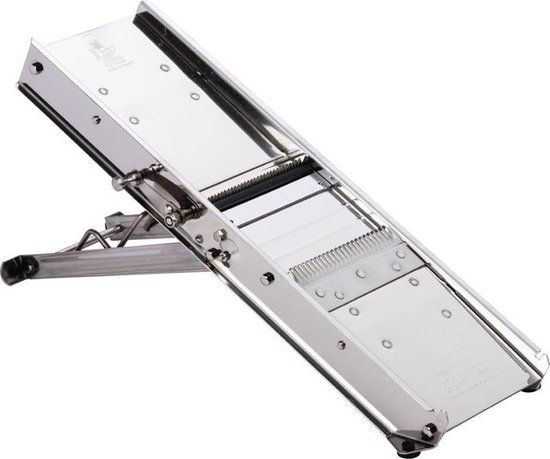 Bron mandoline - Zwart - RVS - 40 cm