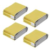 Pro Plus Nooddeken/reddingsdeken/isolatiedeken - 4x - 160 x 210 cm - or - couverture thermique