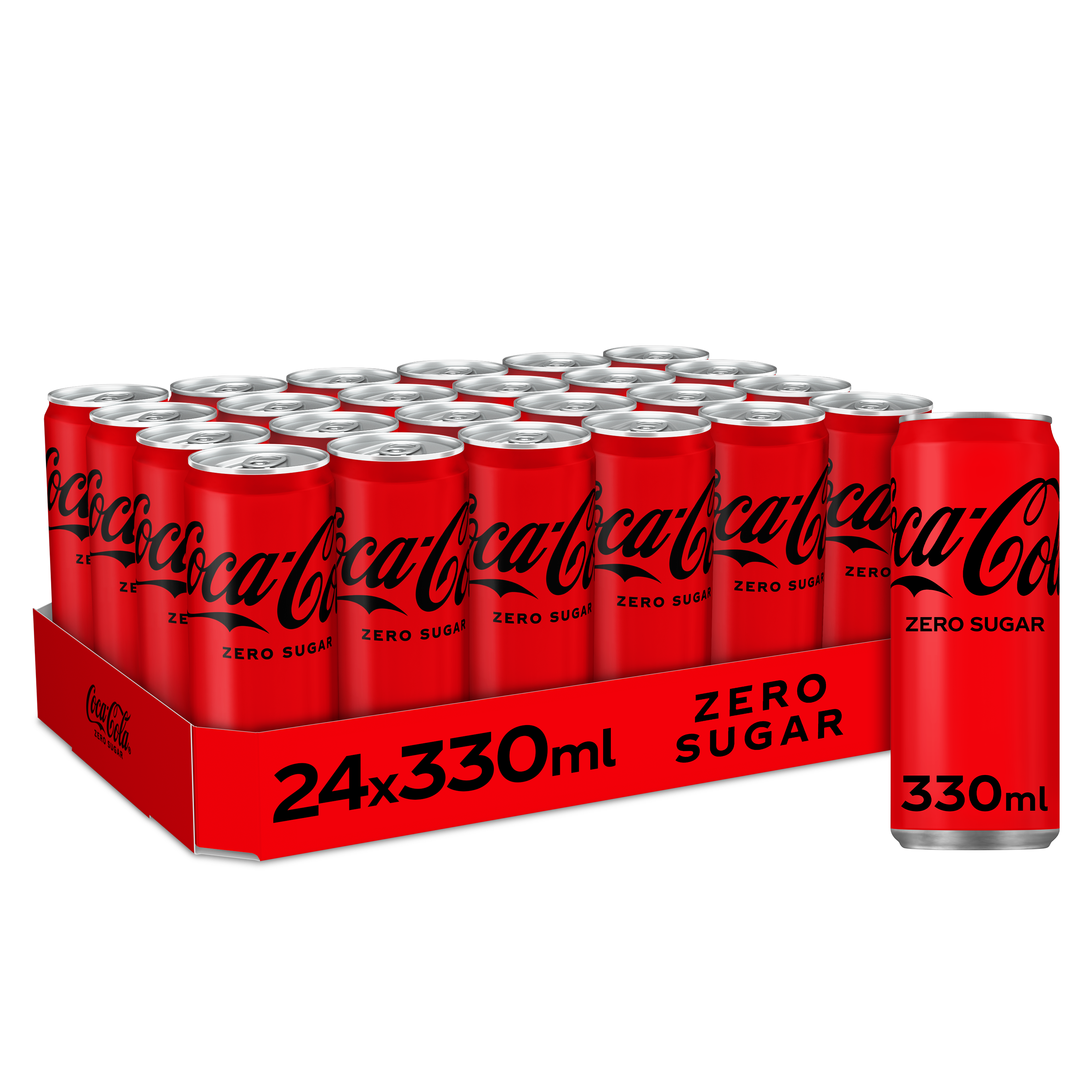 Coca-Cola Coca-Cola Zero, Frisdrank, 0,33 liter