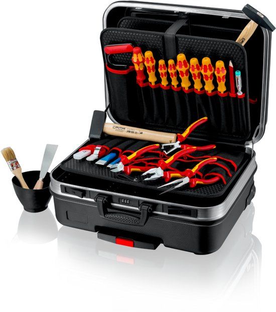 Knipex 00 21 06 HL S Gereedschapskoffer (met inhoud)
