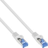 InLine SFTP CAT6a flexibele netwerkkabel | TPE LSZH | wit | 7,5 meter