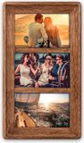 Zep Multi fotolijst hout bruin geschikt voor 3x foto van 10 x 15 cm