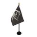 AZ FLAG Tafelvlag Piraat Deadman Chest 15x10 cm Polyester 100D