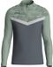 Jako Iconic Ziptop Heren - Zachtgrijs / Mintgroen / Antra Light | Maat: XL