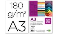 Liderpapel 180 g/m2 - karton, A3, wit