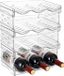 Bol Bottle Organizer - Porte-bouteilles pour réfrigérateur - Porte-bouteilles de cuisine pour réfrigérateur, armoire, bureau (4 pièces, 12 bouteilles)