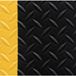 Notrax Antivermoeidheidsmat Diamond Sof-Tred - B 122 - zwart en geel