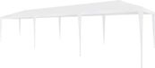 vidaXL Partytent 3x9 meter, PE, wit