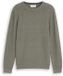 Tom Tailor - Pull en tricot en coton - Taille XXL - vert menthe mouliné