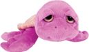 Suki Gifts pluche zeeschildpad Jules knuffeldier - cute eyes - paars - 24 cm - Hoge kwaliteit