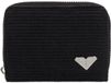 Roxy Lisette Solid Damesportemonnee Anthracite Vrouw