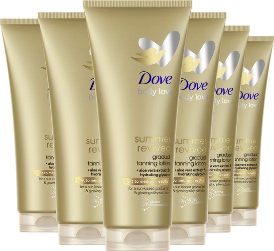 Dove Aanbieding: Dove Bodylotion Summer Fair (6x 200 ml)