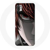 Maniacase Etui voor Xiaomi Redmi Note 10 5G Light Yagami Death Note Manga Anime