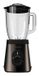 Aiwa Saberu 1500 ATB-1500 Blender 1500 W, bol en verre en verre 1,5 l, 2 vitesses + pulse, 6 lames Satoku®, base en acier inoxydable/plastique anti-traces de doigts, couleur : noir