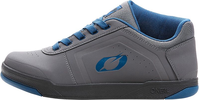 O'Neal Pinned Pro Flat Pedal Shoes Men grijs/blauw - 4046068591858