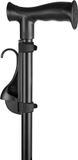 VIX Jive wandelstok klem - multifunctionele stokhouder – Zwart