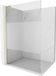 Mexen Kioto L paroi de douche Walk-in 80 x 200 cm, transparent/glace, or brossé