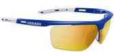 Salice 019 Lunettes de soleil unisexe bleu sport jaune