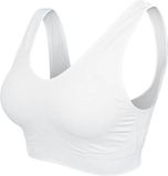 Urban Classics Padded Sports Bra Dames BH - wit - XXL