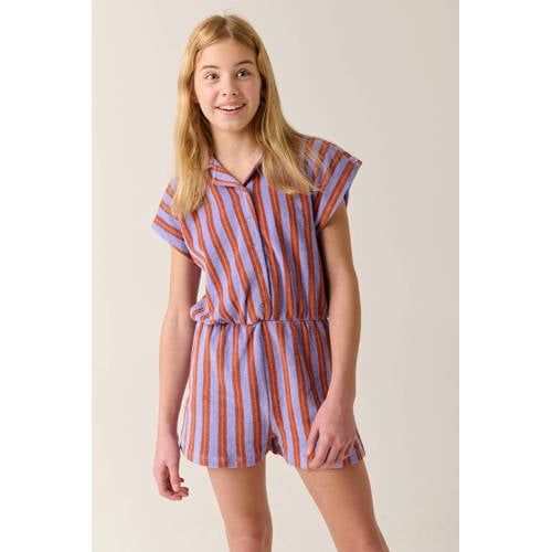 Tumble 'n Dry gestreepte playsuit lila