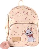 Konix Disney Marie - Kleine rugzak - 27cm x 21cm - Imitatieleer - 3 vakken
