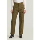 G-Star Regular Cargo Pant wmn Jeans 29 Olive Foncé Coton